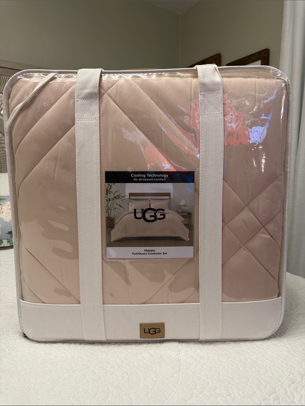 UGG Haven Full/Queen Comforter Set - Blush